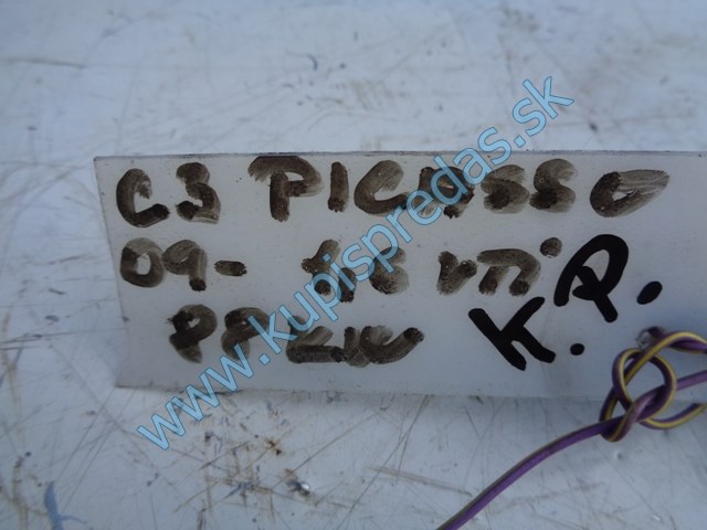 trubka na klimatizáciu na citroen c3 picasso, 9681621080